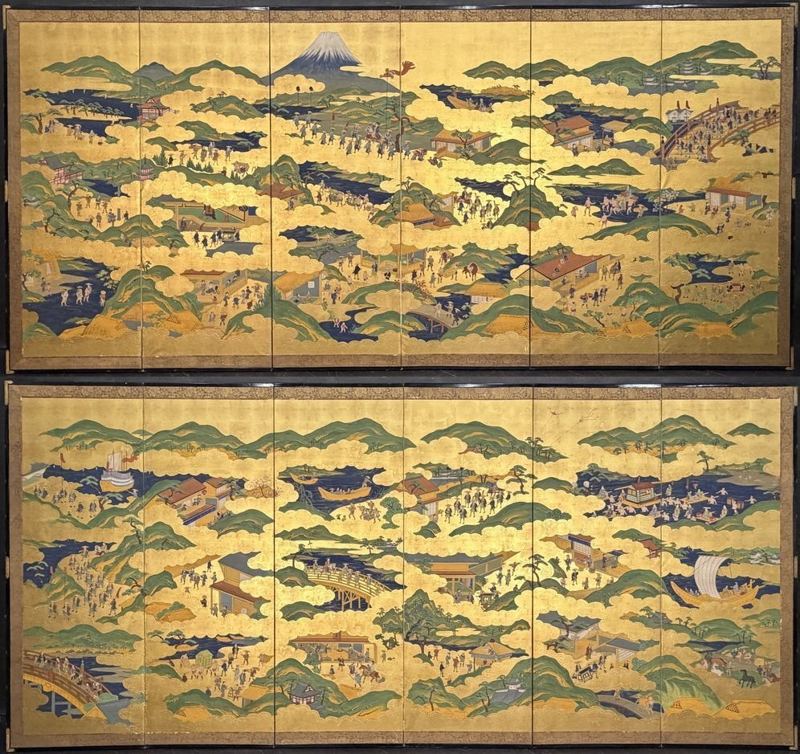 Kyoto Within & Beyond · I — Pair of 6-panel screens