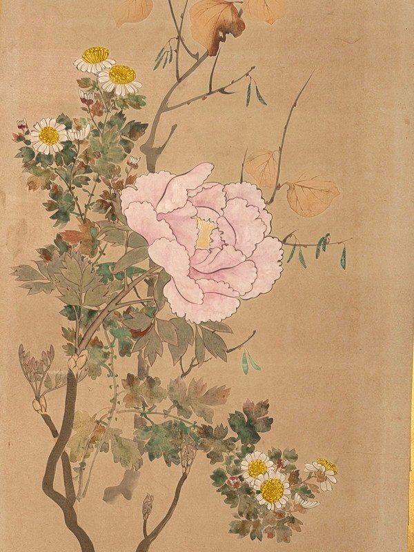 Flowering Plants · A Screen Pair · photograph 5