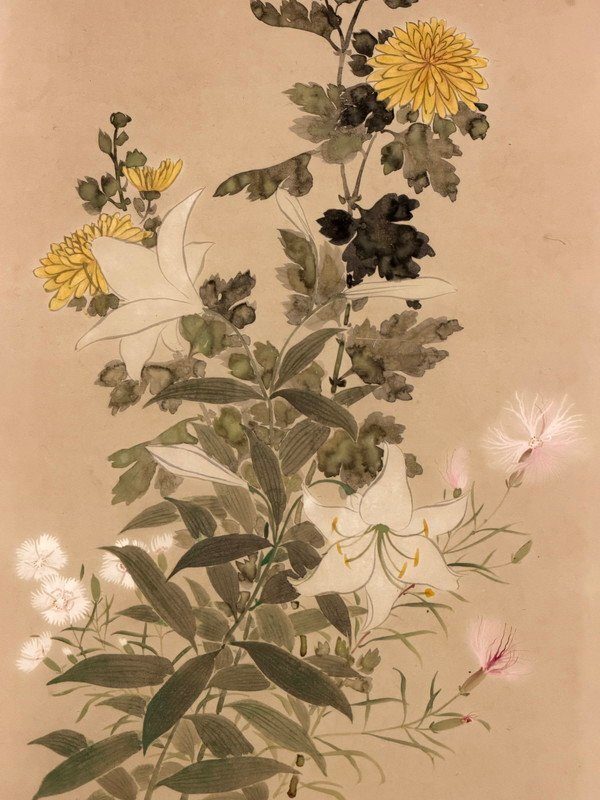 Flowering Plants · A Screen Pair · photograph 6