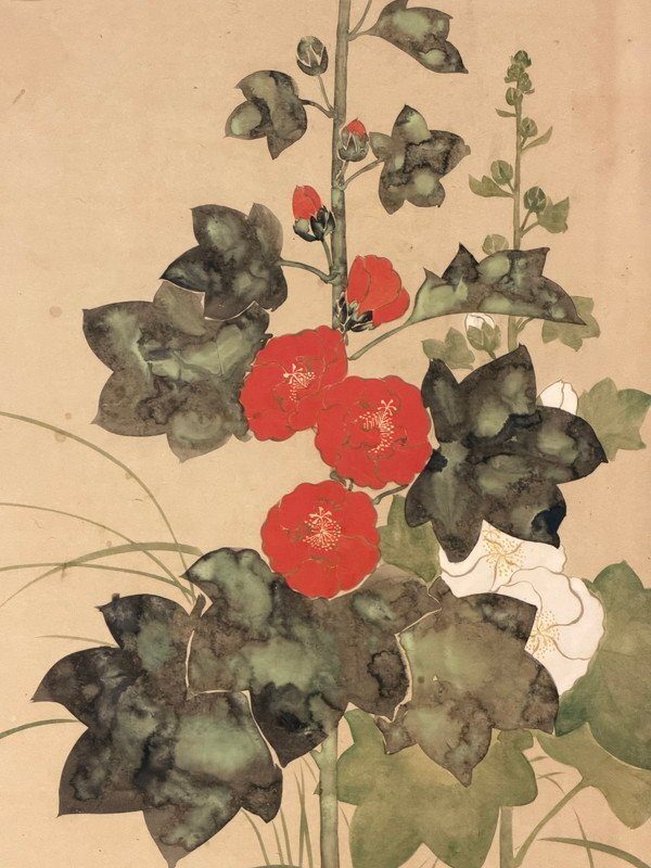 Flowering Plants · A Screen Pair · photograph 9