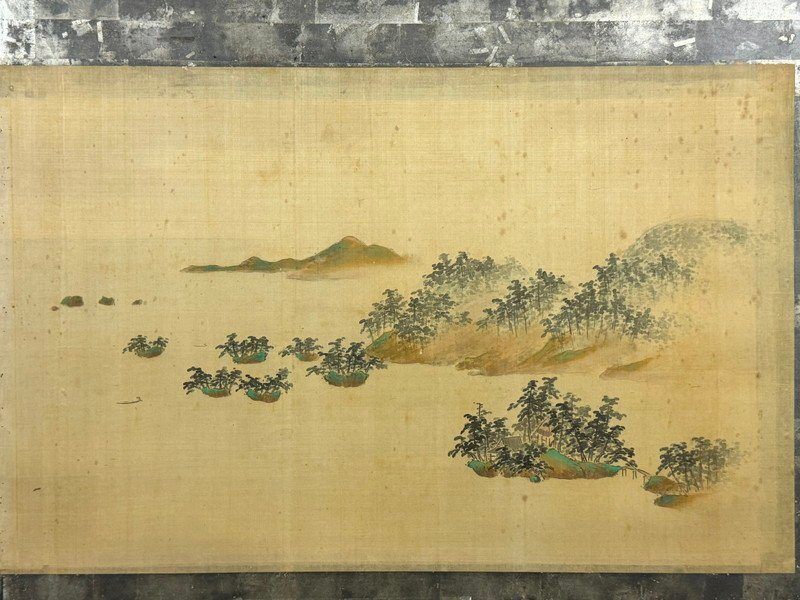 Pines · A Two-Panel View · photograph 2