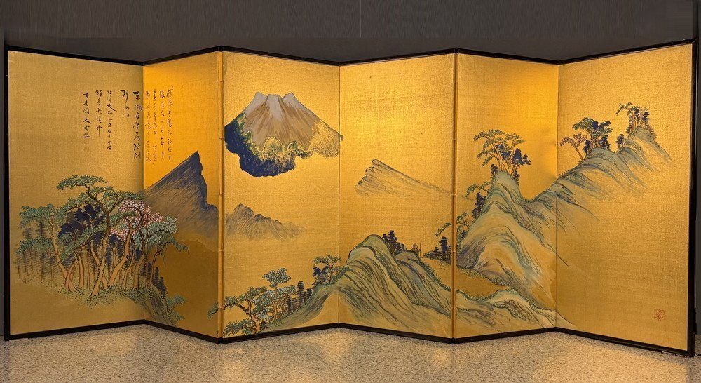 青绿富士图·全貌