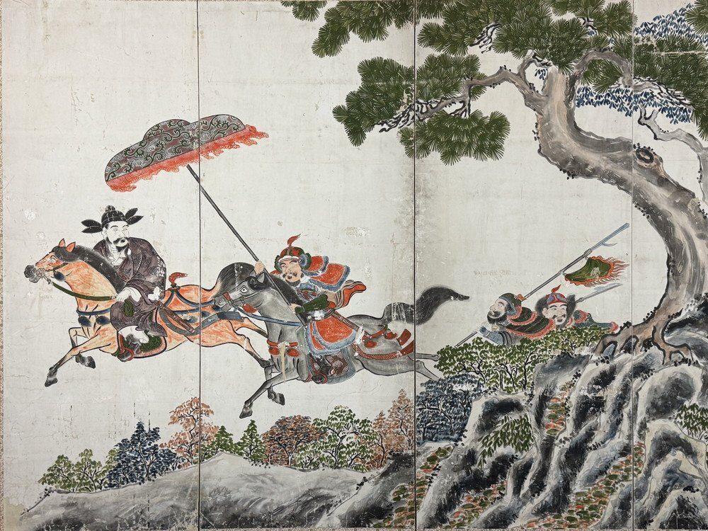 武士与骑马人物图·照片 3