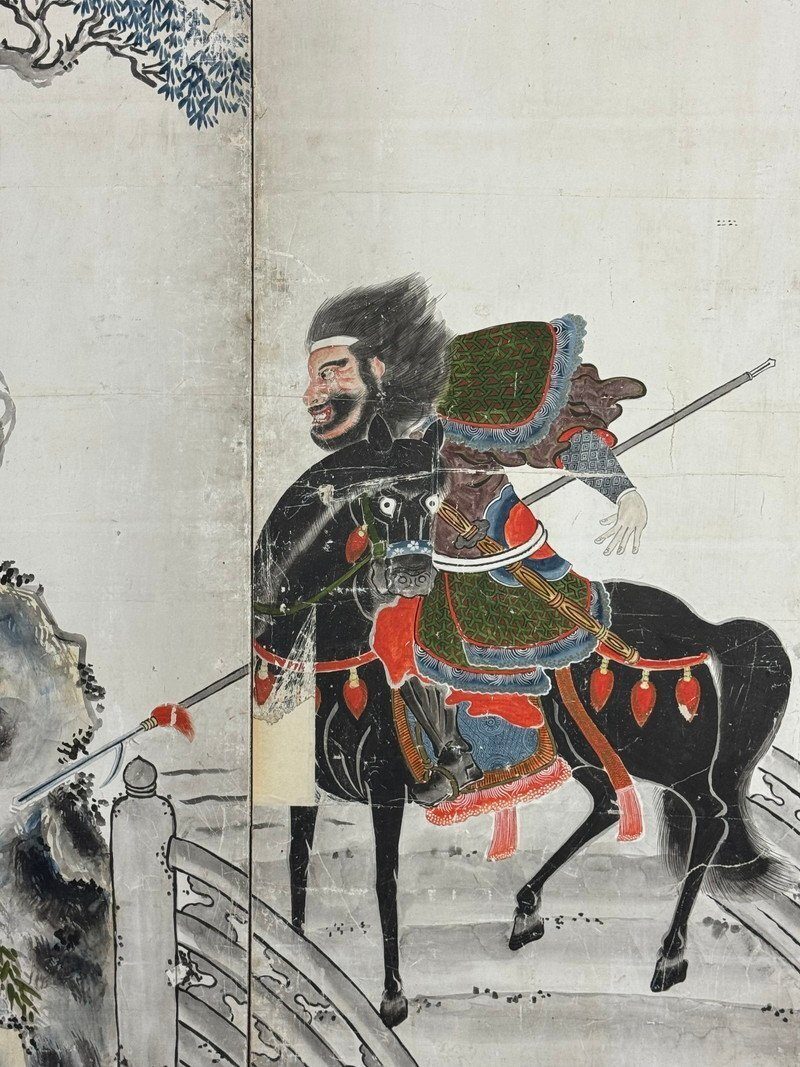 武士与骑马人物图·照片 6