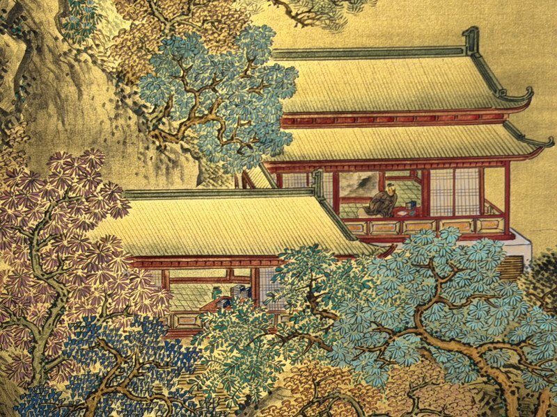 Landscape & Pavilions on Gold · photograph 3