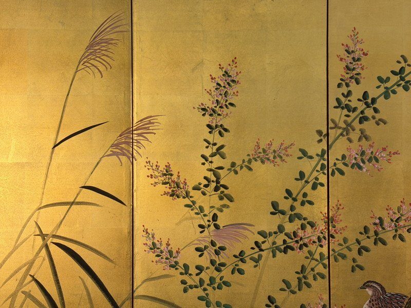 Pheasants on a Gold Ground · photograph 8