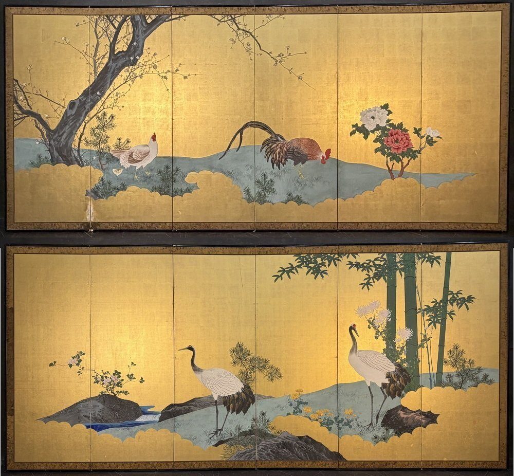 Pine, Bamboo & Plum — overall view
