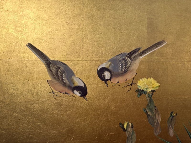 Birds & Flowers on Gold · photograph 4