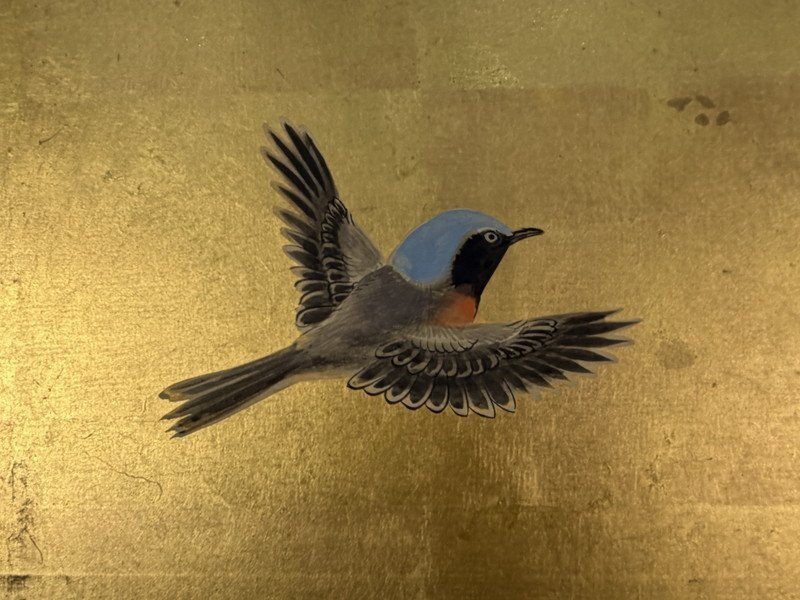 Birds & Flowers on Gold · photograph 8