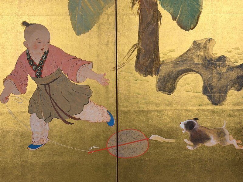 Figures & Children on Gold · photograph 9