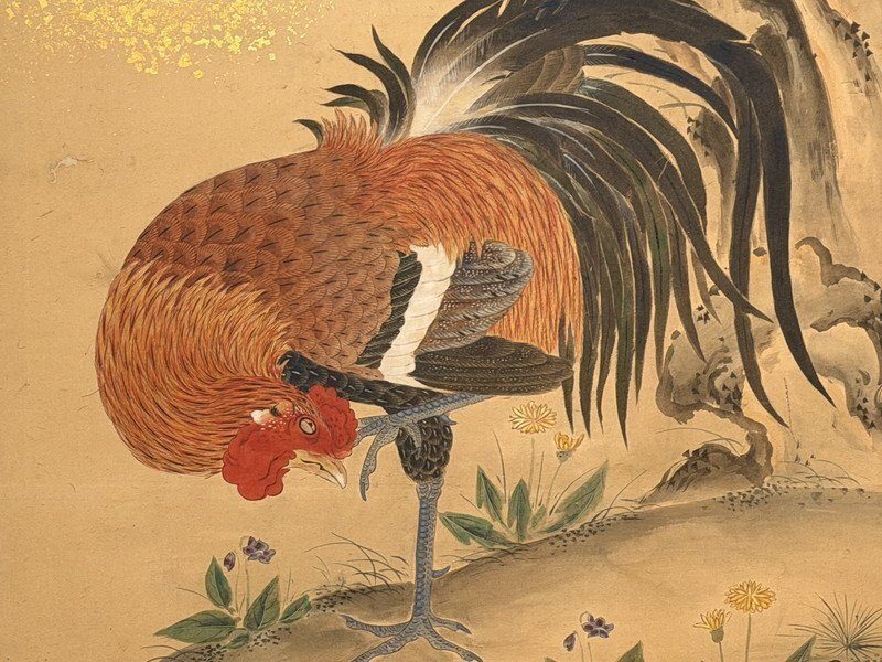 Roosters & Scattered Gold · photograph 7