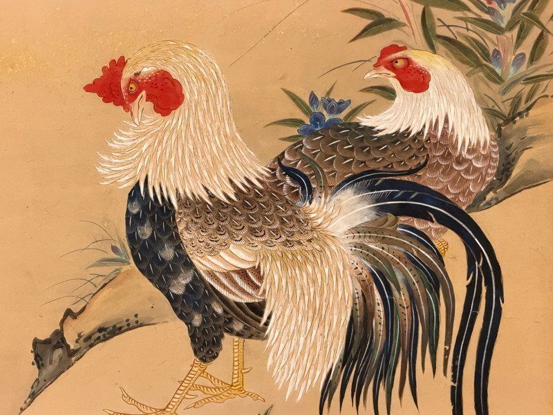 Roosters & Scattered Gold · photograph 8