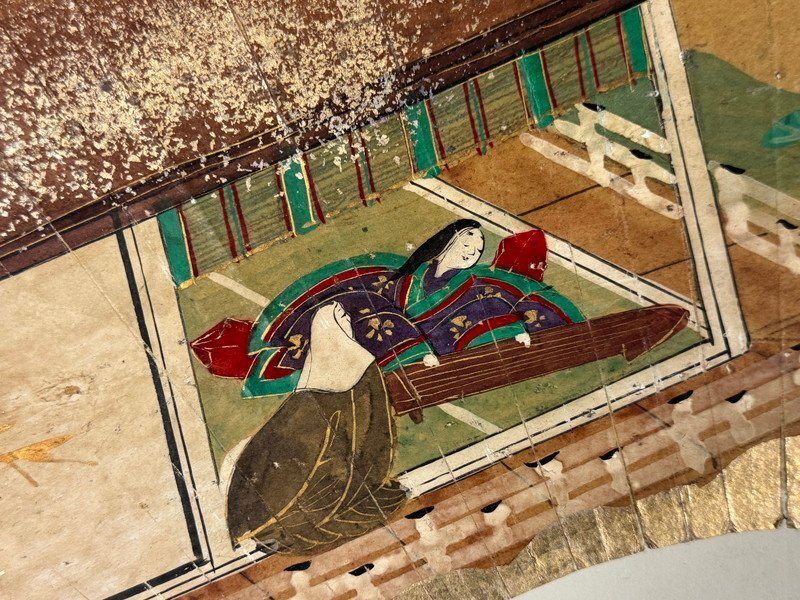 Painted Fans · A Screen Pair · photograph 5